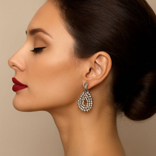 Dark Crystals Earrings