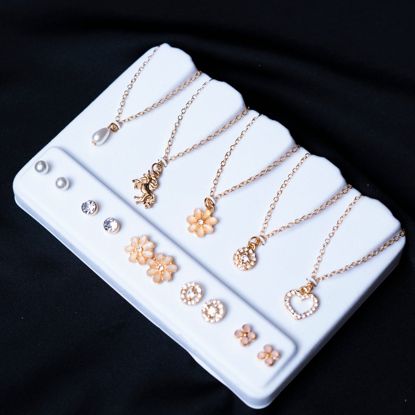 Necklace & Earring Set - Zoey & Chloe