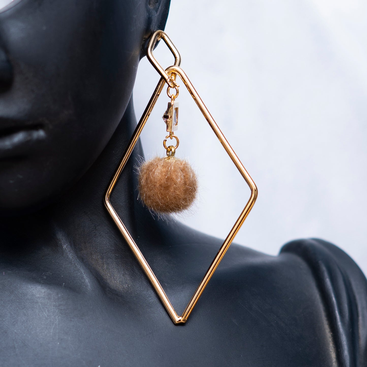 Brown Earrings