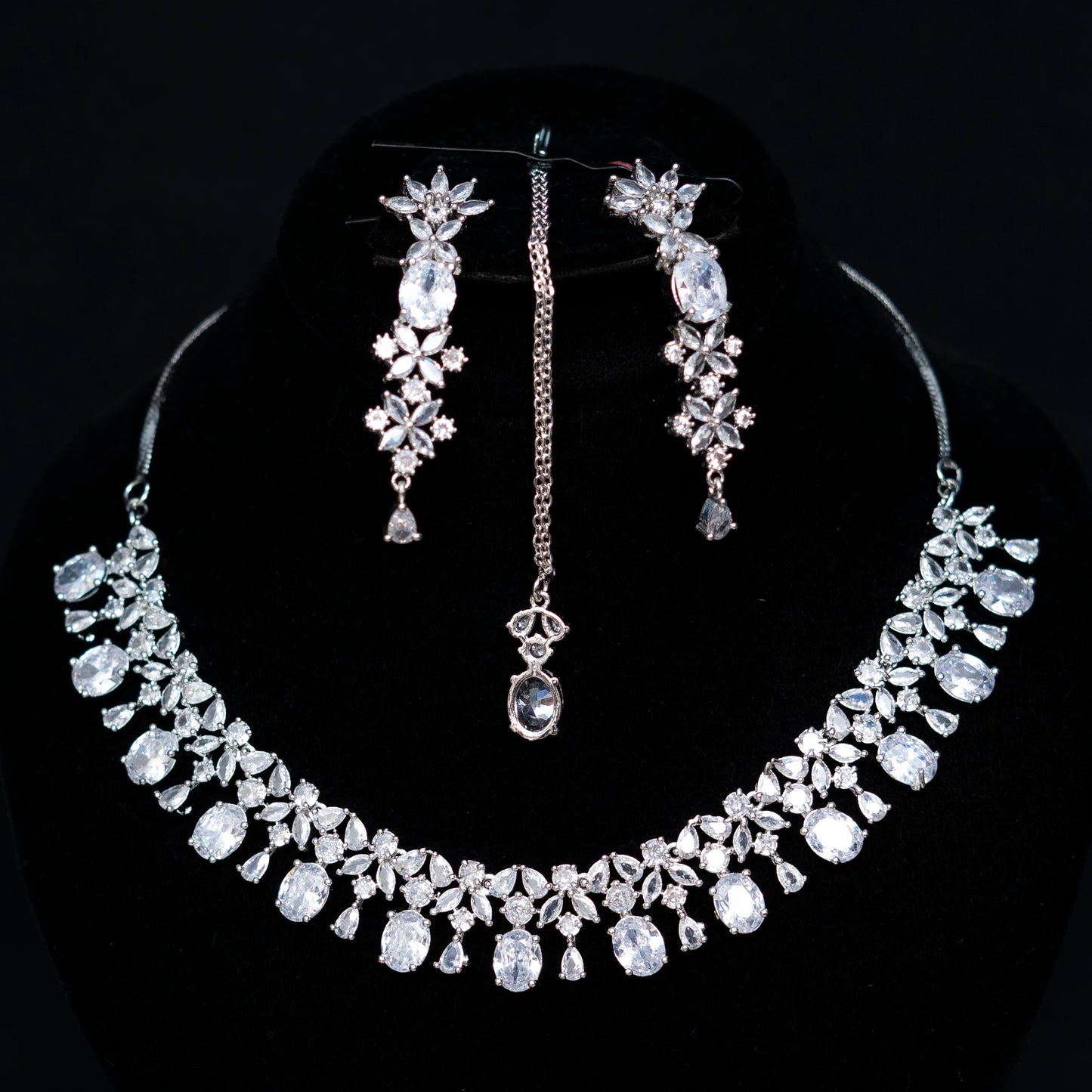 Diamond Necklace Set (1 Karat)