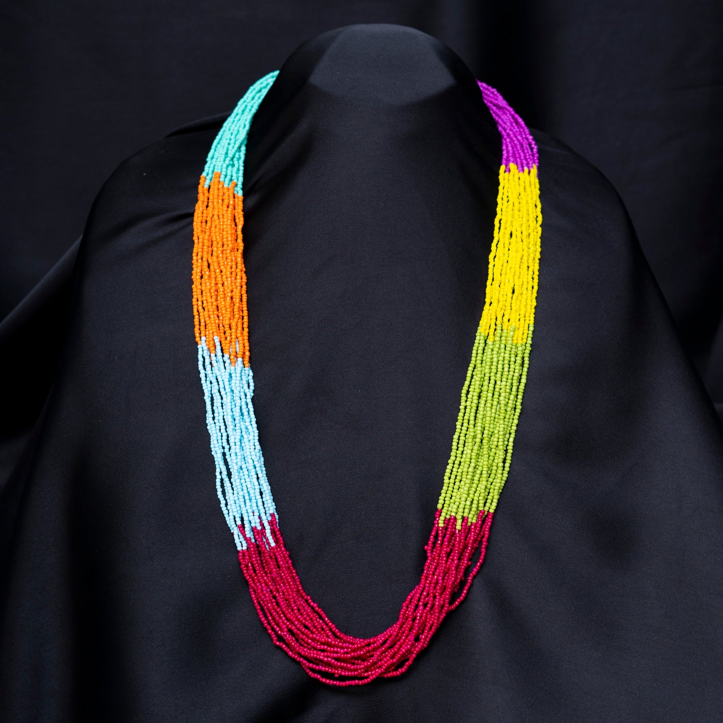 Multi Colored beads Maala