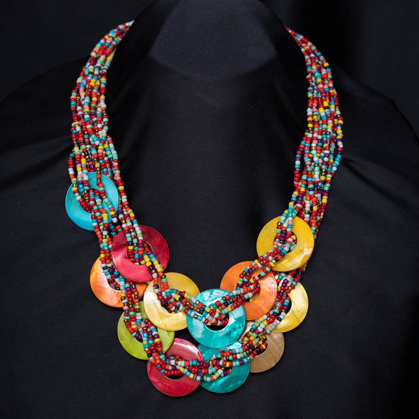Multi Colored Maala
