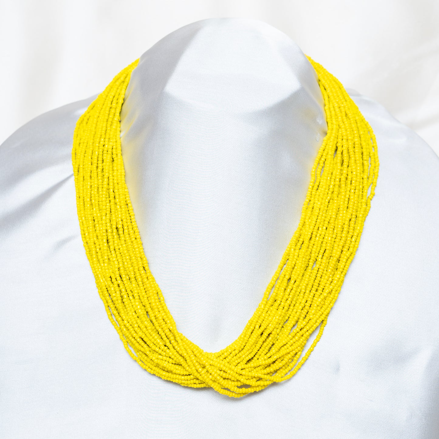 Yellow Beads Maala