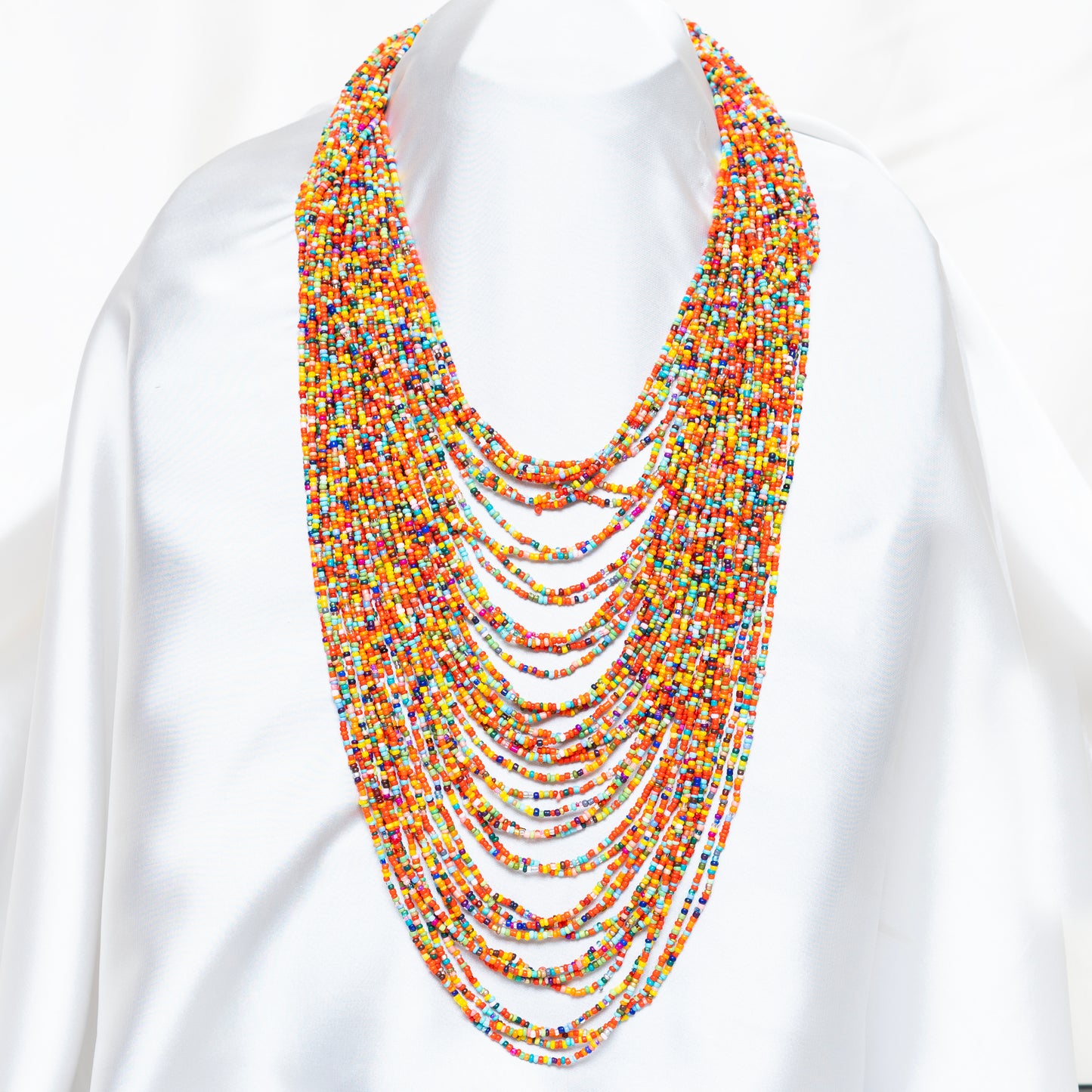 Multi Colored Long Maala