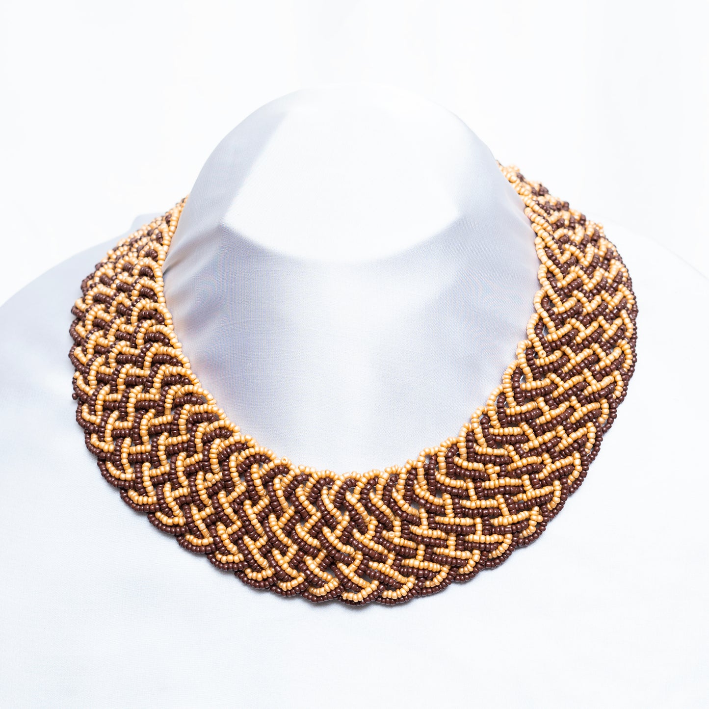 Brown N Yellow Maala