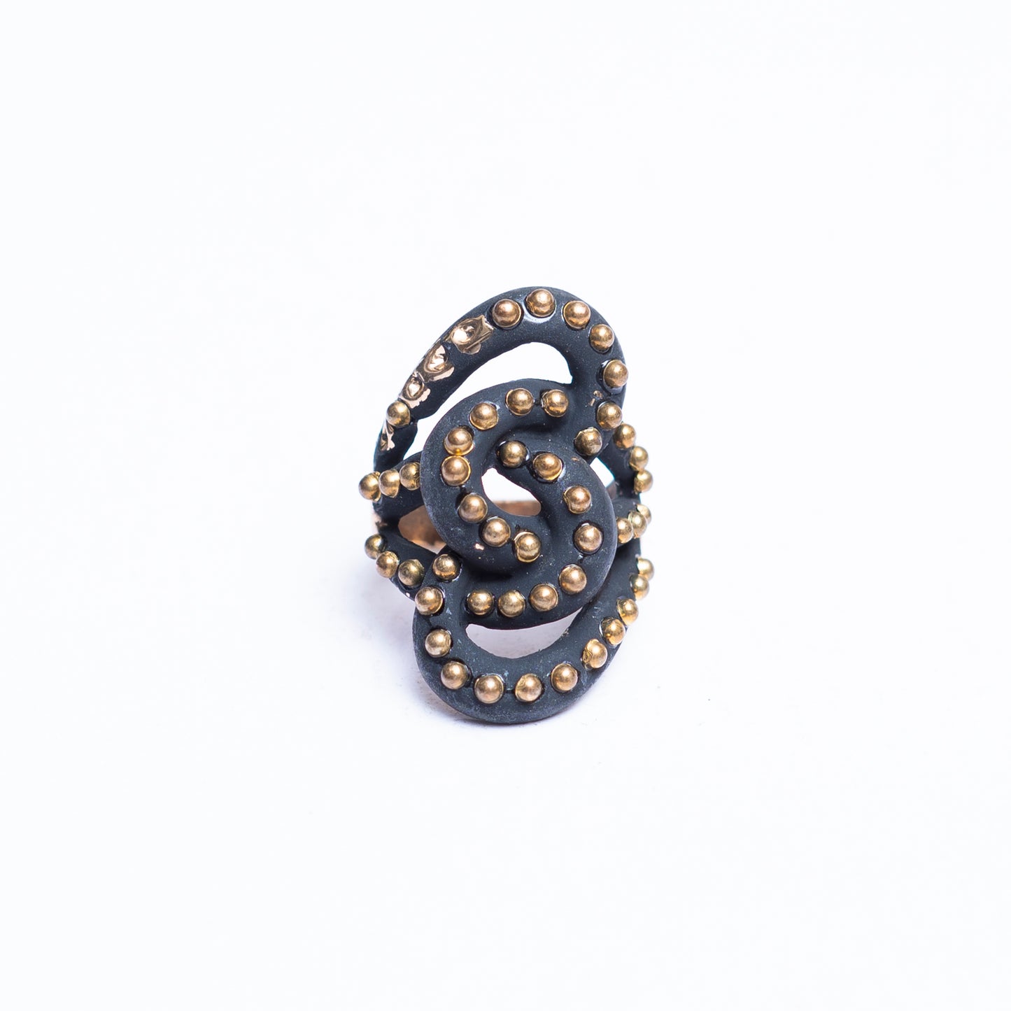Black N Golden Ring
