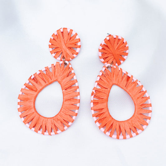 Orange Earrings