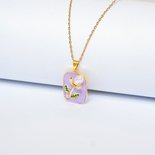 Purple Pendant