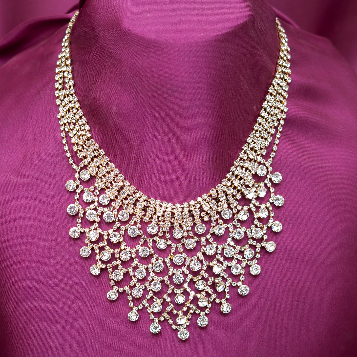 Diaond Cut Zirconia Necklace