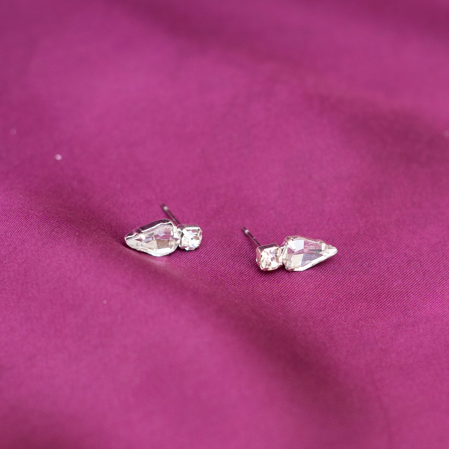 Diamond Cut Zirconia Necklace Set (Earring included)