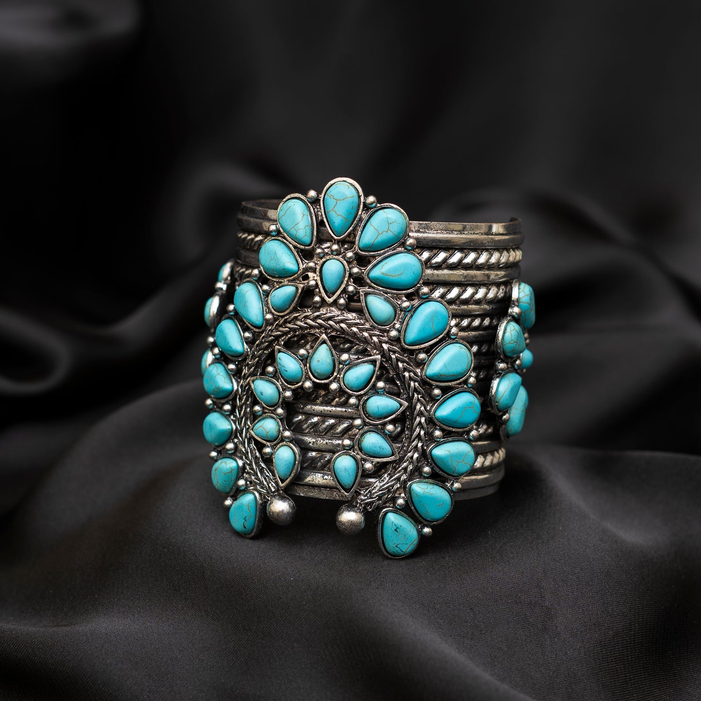 Antique Silver Cuff Bracelet