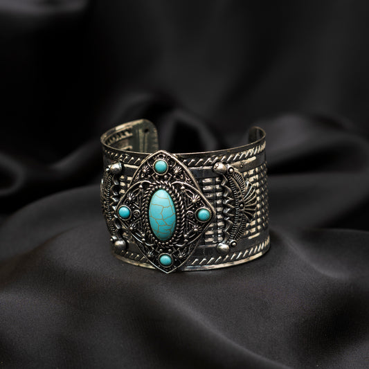 Antique Silver Cuff Bracelet