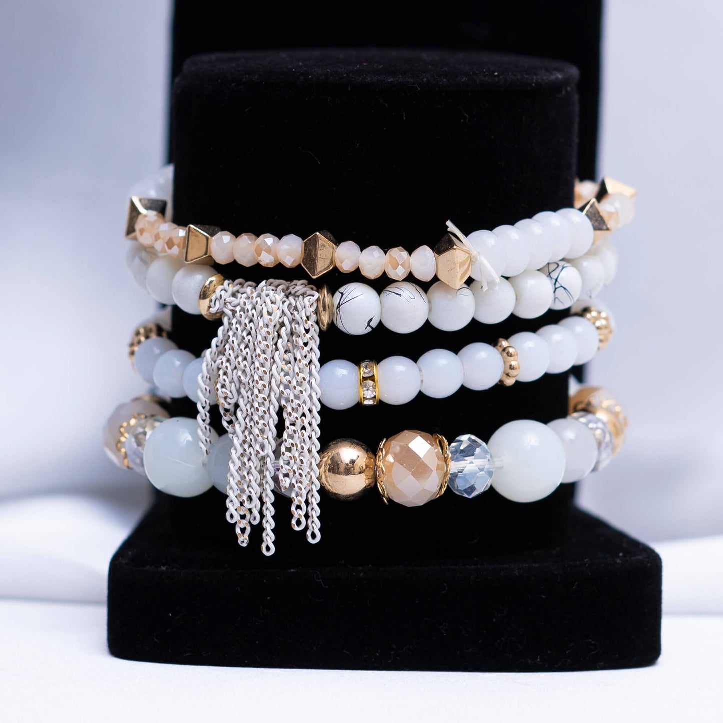 White N Gold Bracelet