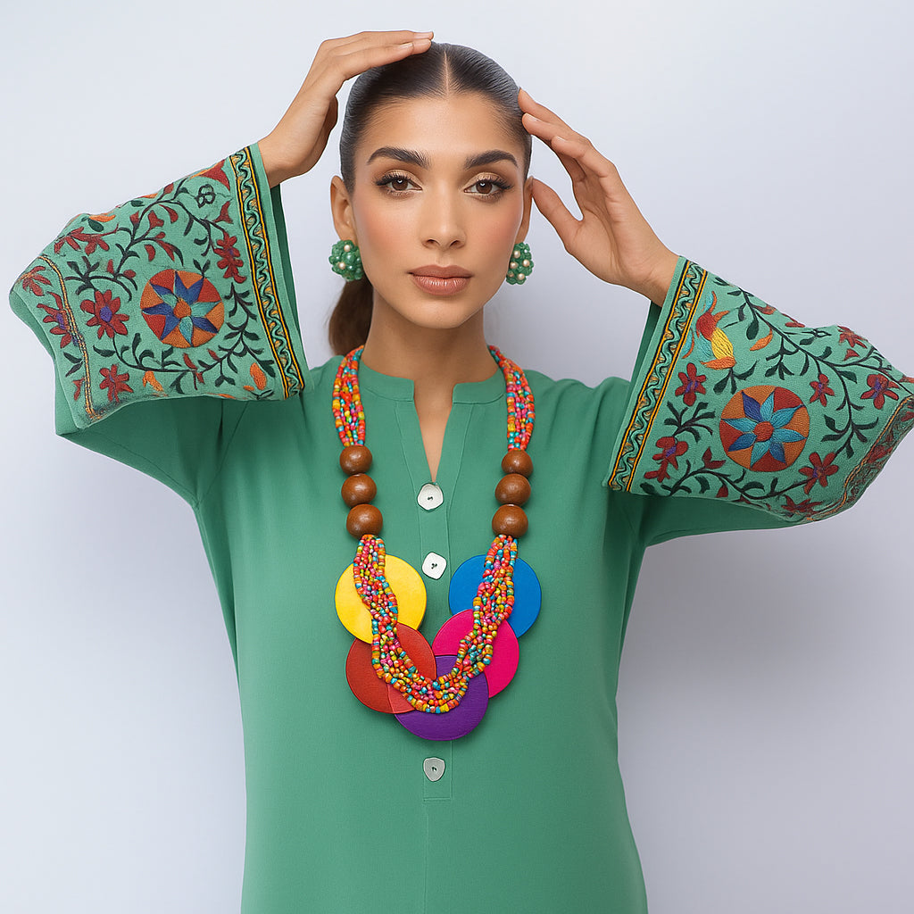 Multi Colored Maala