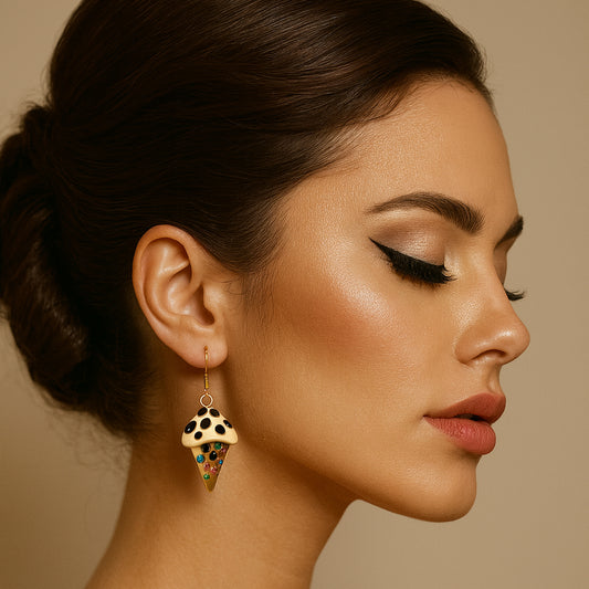 Mushroom Earrings