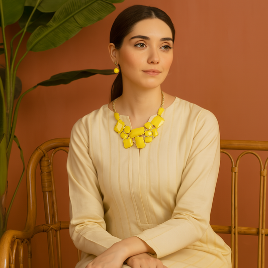 Yellow Necklace