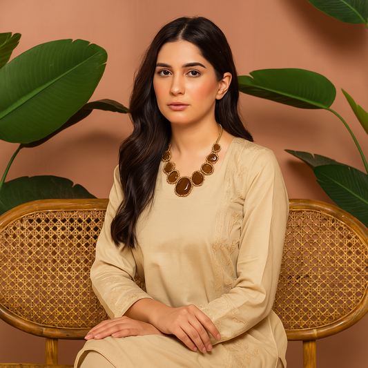 Brown Necklace