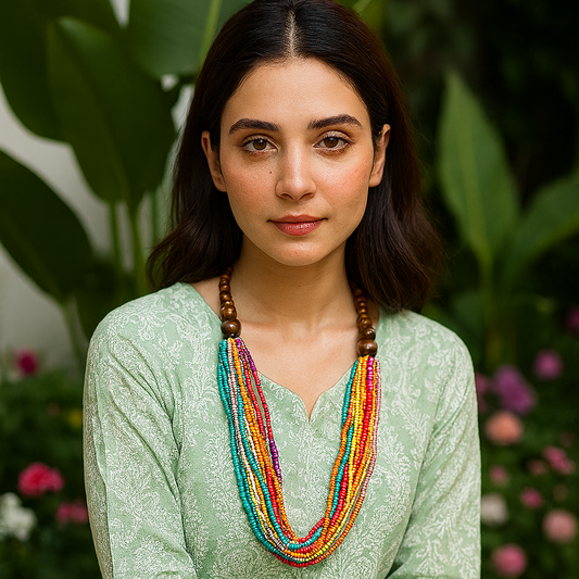 Multi Colored Maala