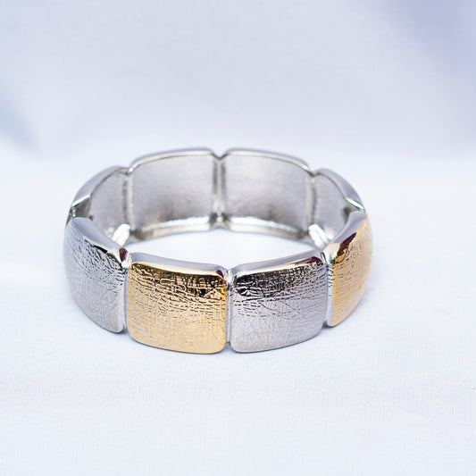 Silver n Golden Bracelet