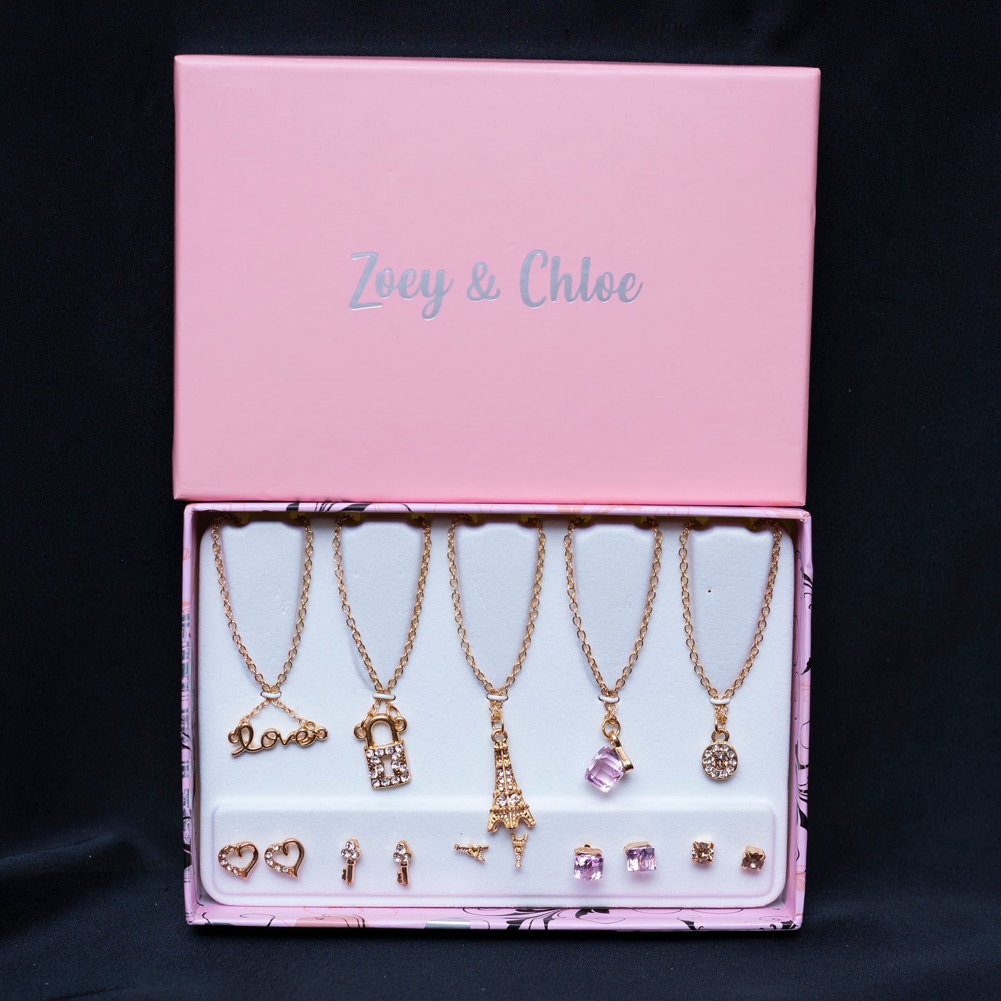 Necklace & Earring Set - Zoey & Chloe