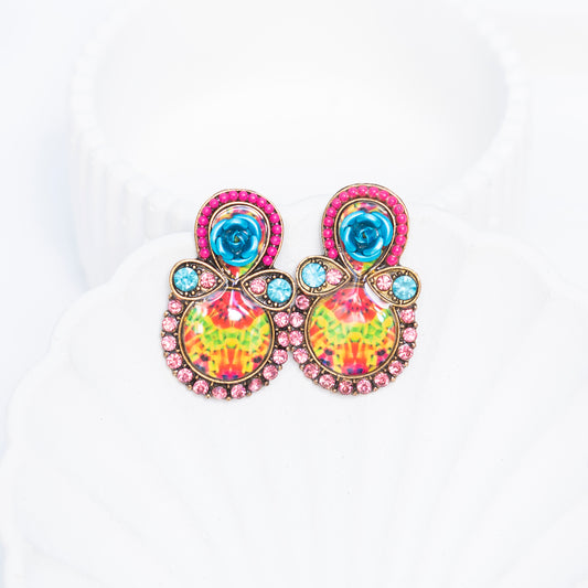 Multi Colored Earrings