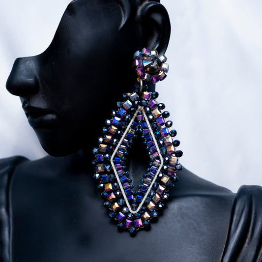Multi Shaded earrings