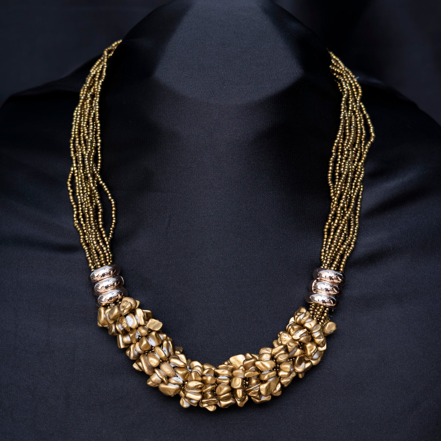 Golden Stones Maala