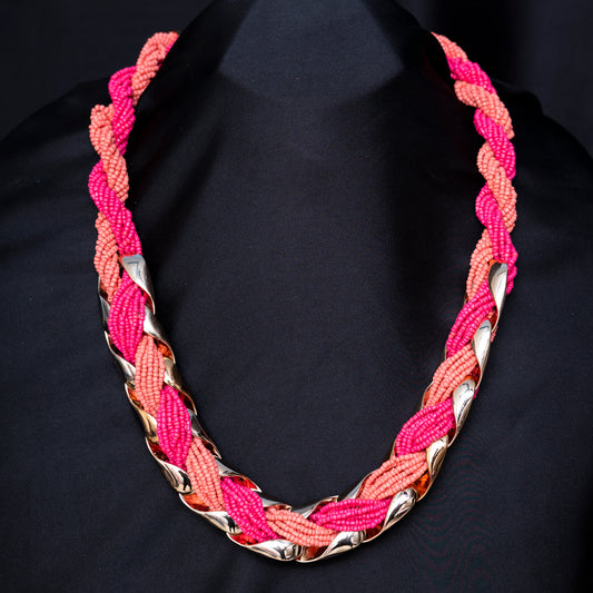 Pink Beads Maala