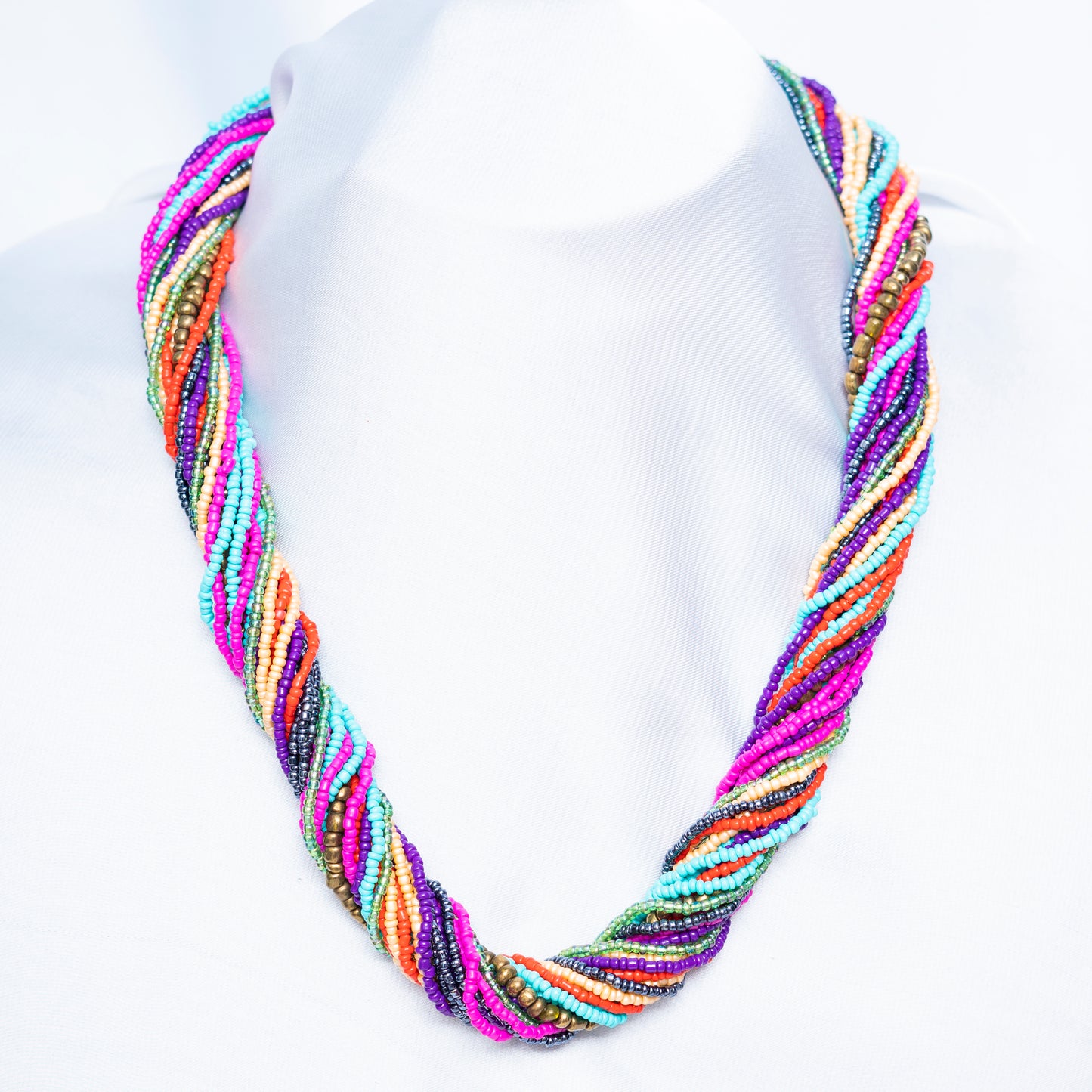 Multi Colored Beads Maala