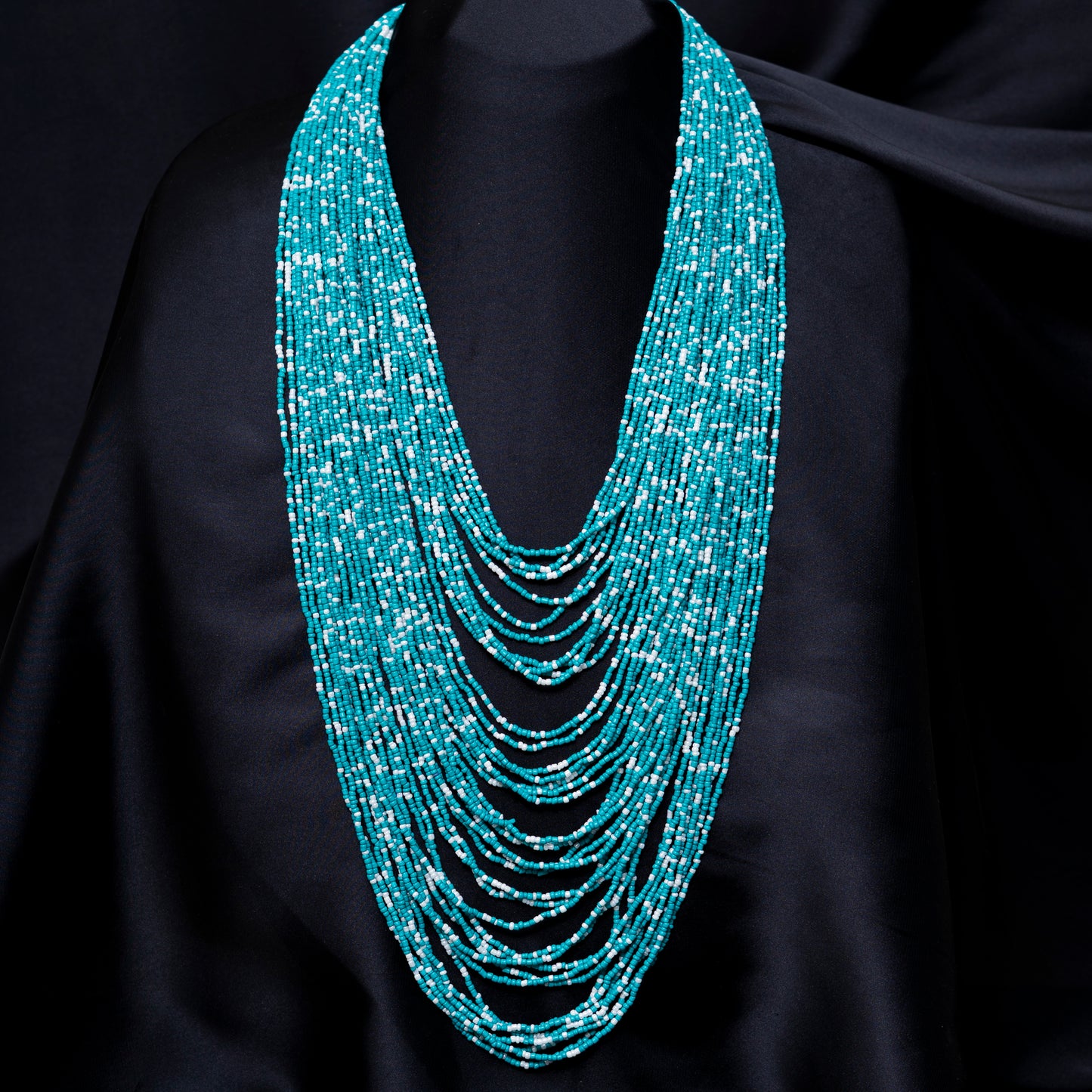 Blue Long Maala