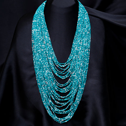 Blue Long Maala