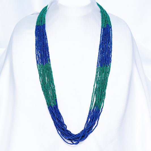 Green N Blue Maala