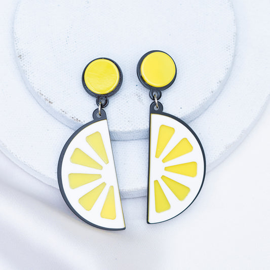 Lemon Earrings