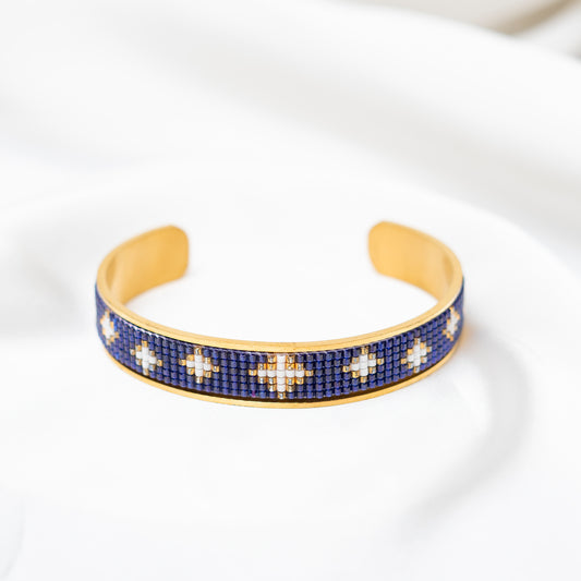 Blue Pearls Bracelet