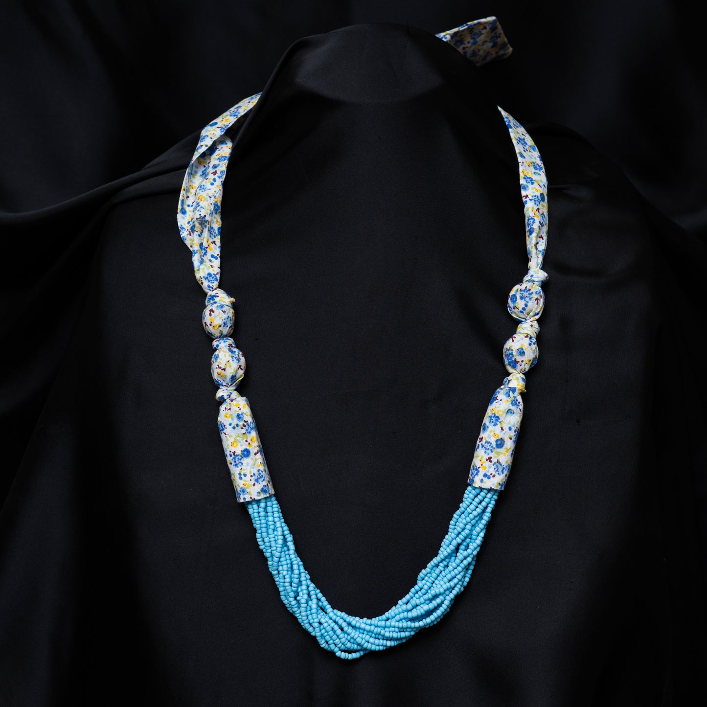Blue Beads Maala