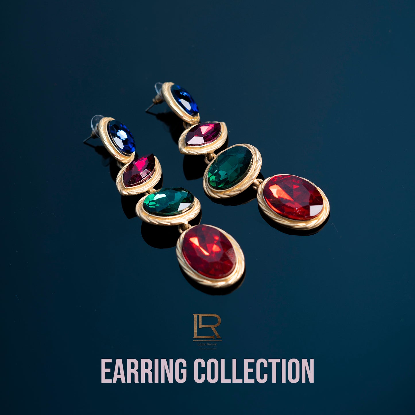 Multi Colored Earrings