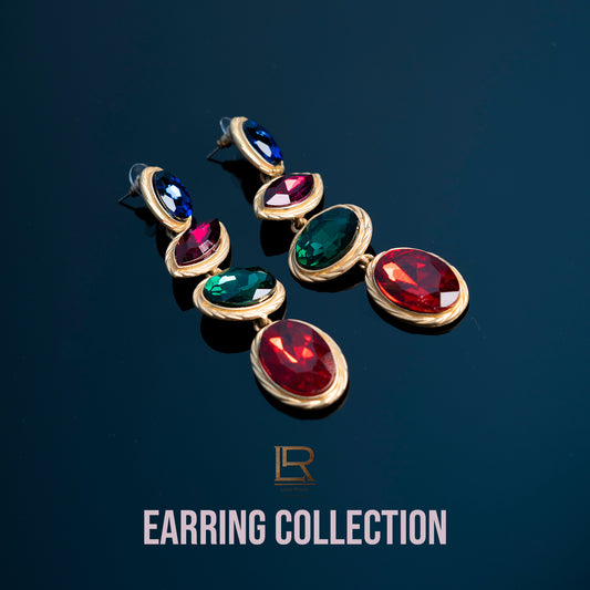 Multi Colored Earrings