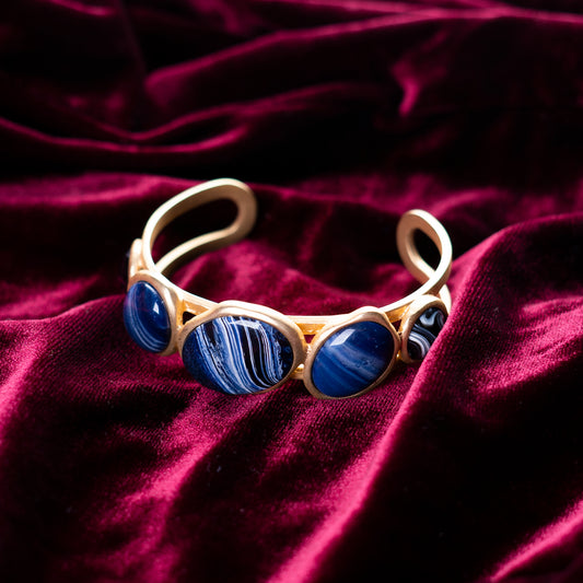 Blue Stoned Bracelet