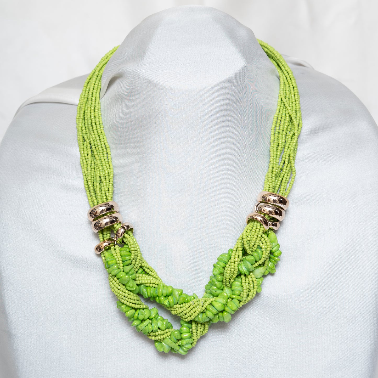 Green Stones Maala