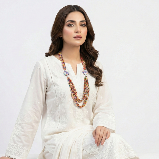 Multi Colored Stones Maala