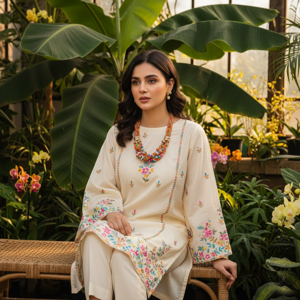 Multi Colored Stones Maala