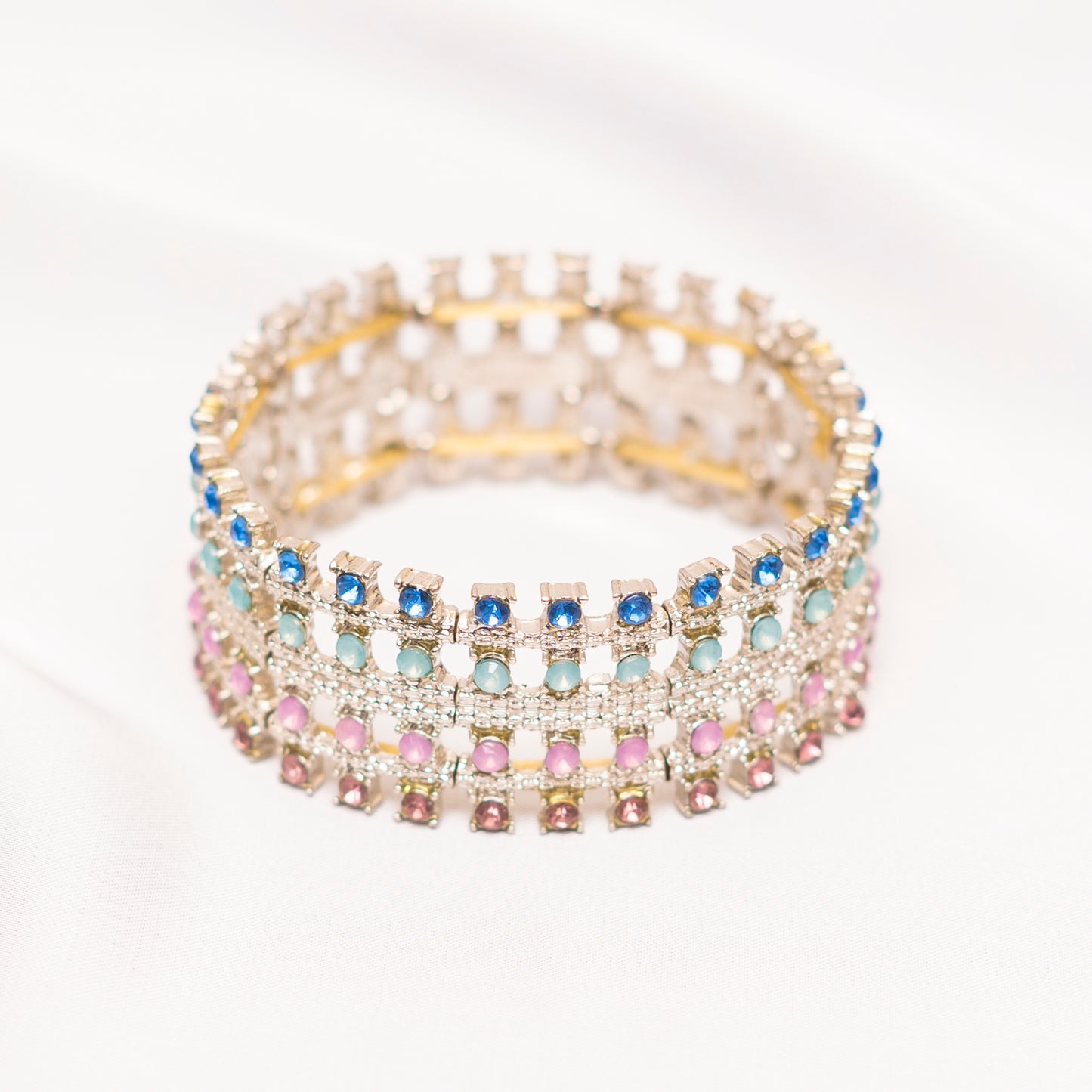 Multi Colored Stones Bracelet