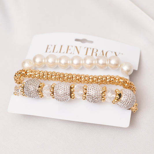 Triple Layered Bracelet (Adjustable size)