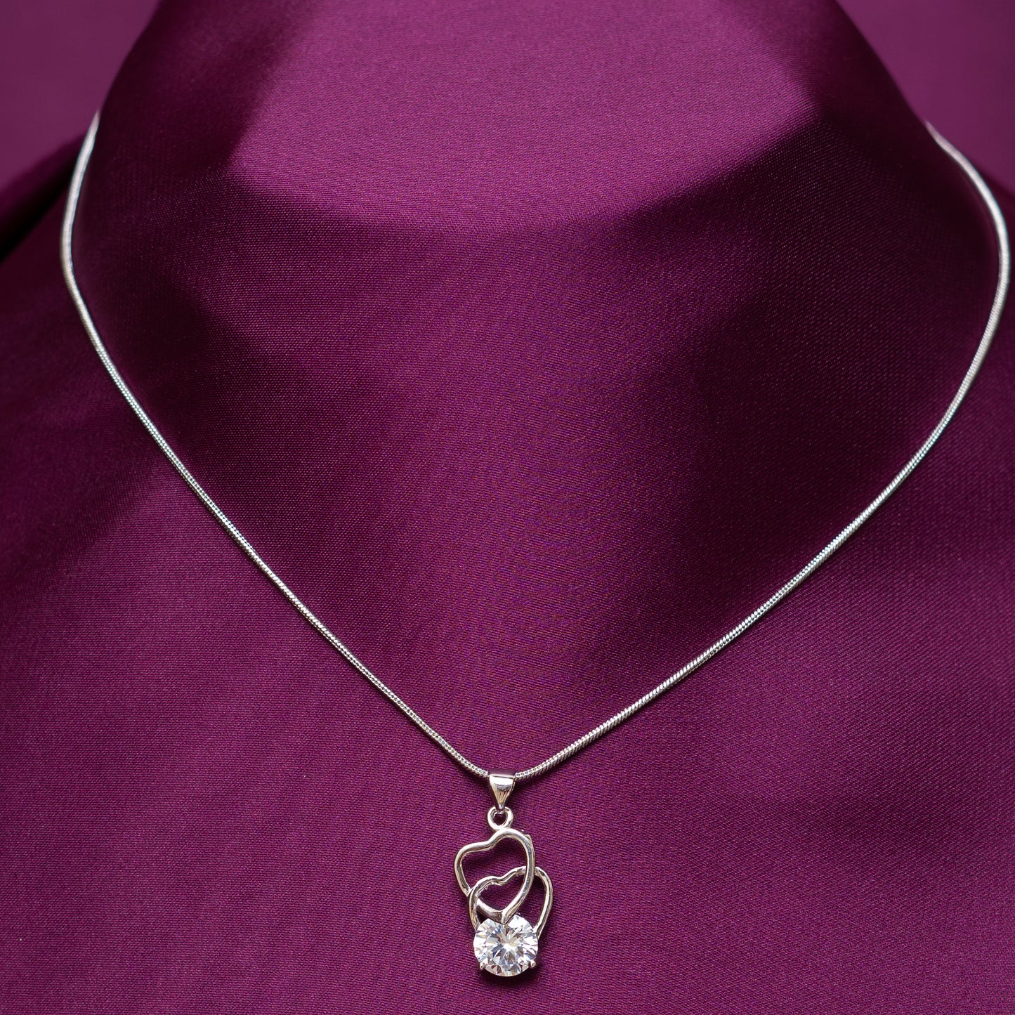 Double Heart Pendant