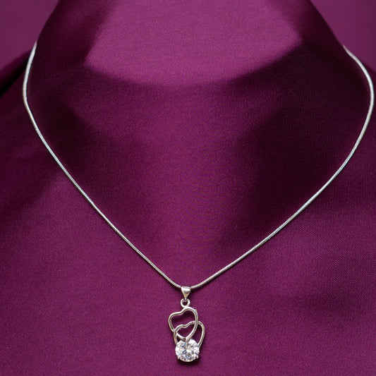 Double Heart Pendant