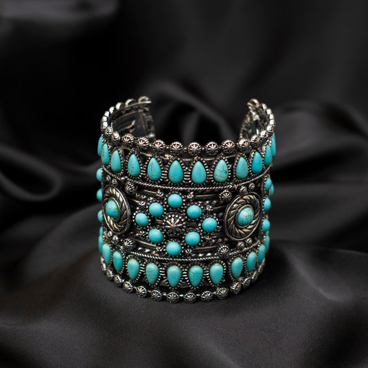 Antique Silver Cuff Bracelet