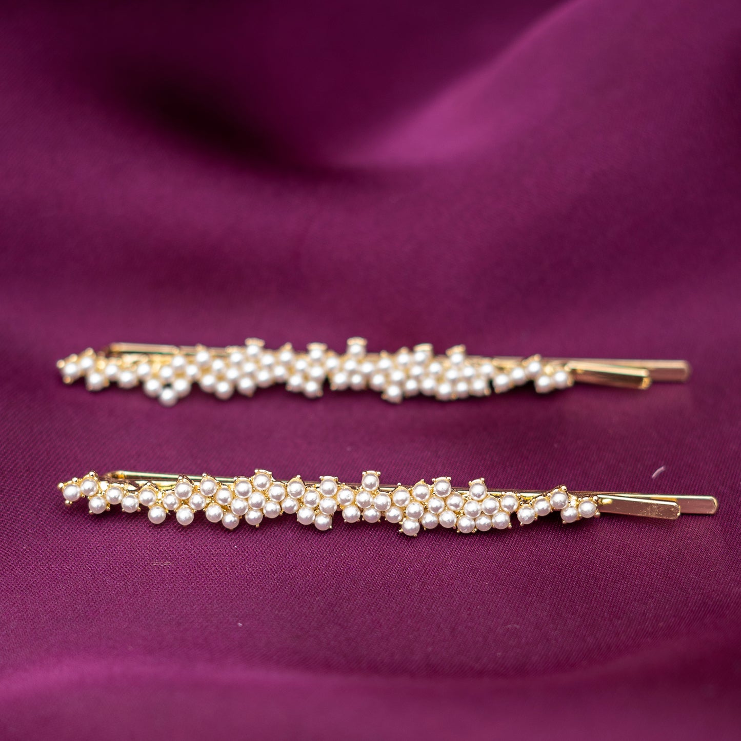 Pearls Hair Pins (Pair)