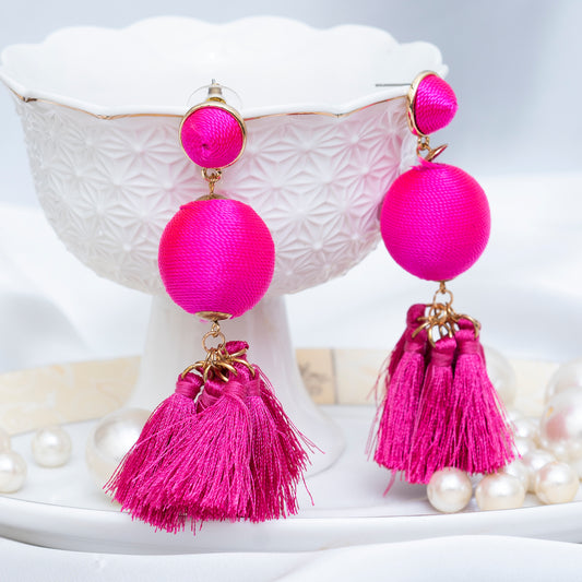 Pink Earrings