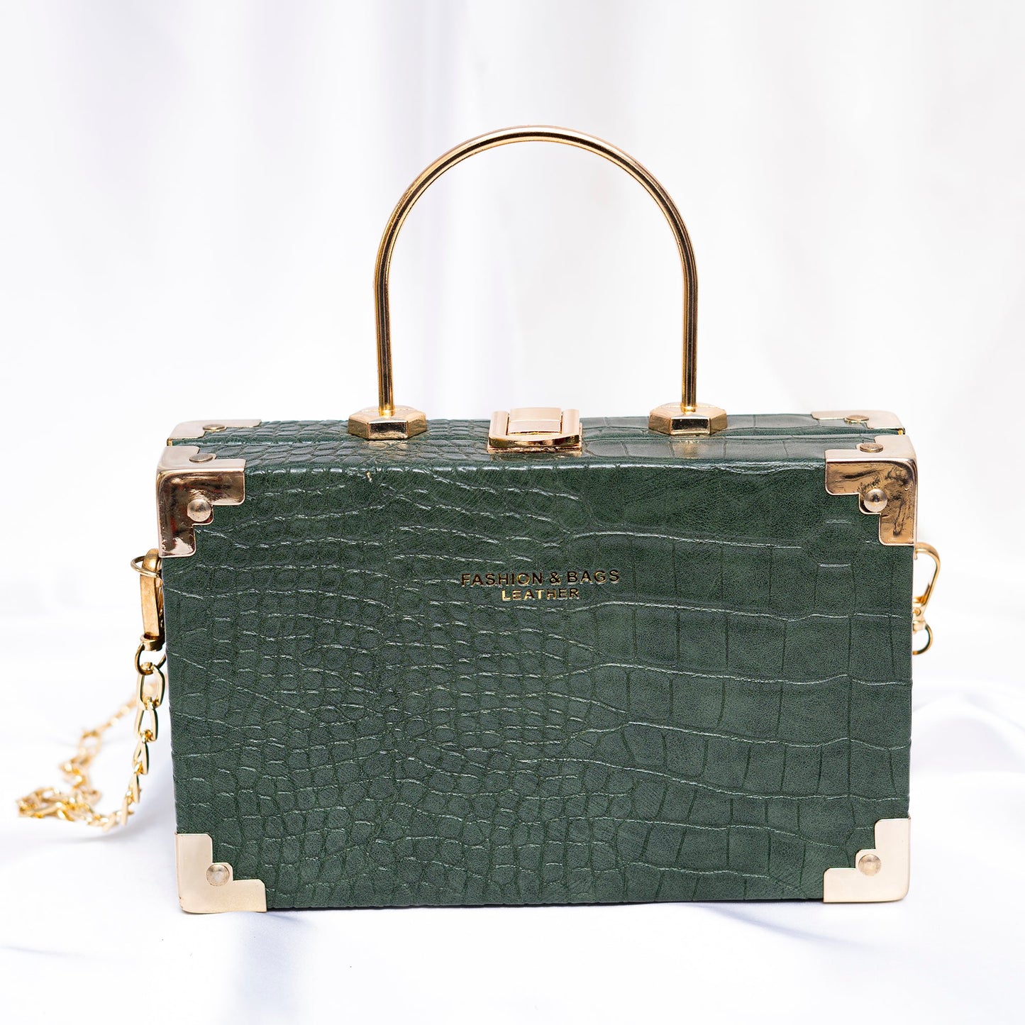 Green Hand & Shoulder Bag