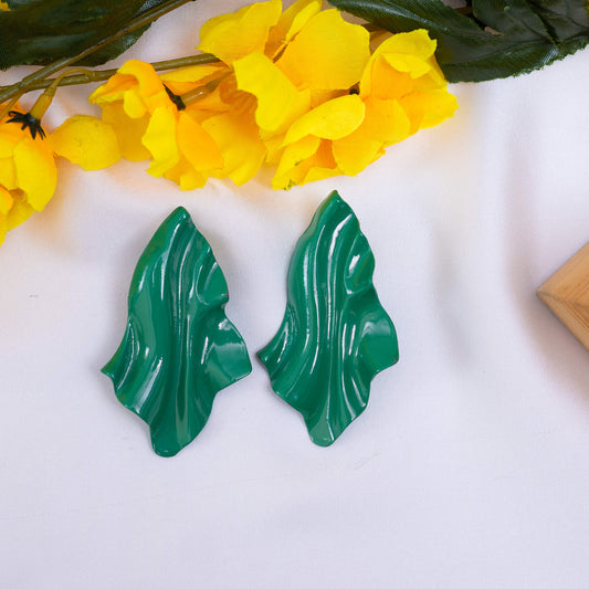 Green Earrings